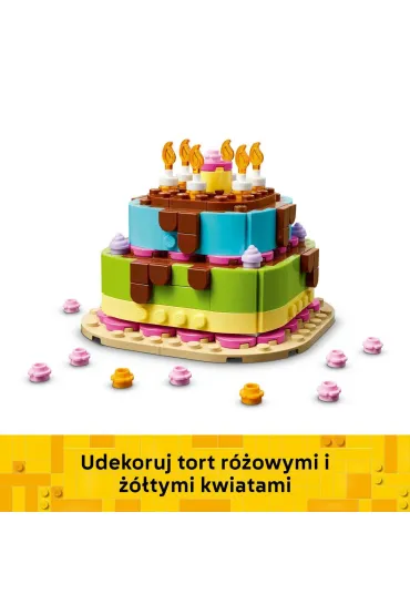 LEGO Iconic Tort na przyj�cie urodzinowe 40815