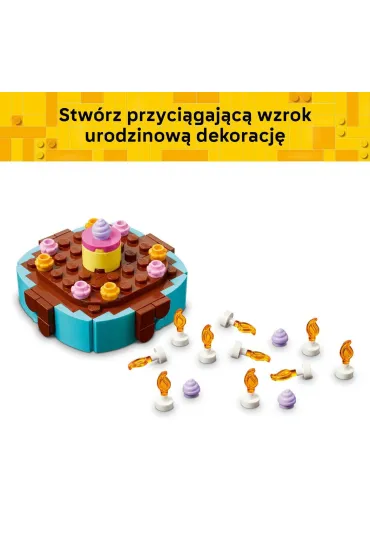 LEGO Iconic Tort na przyj�cie urodzinowe 40815