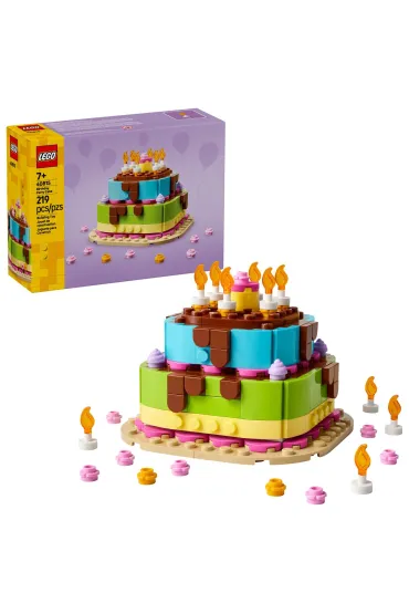 LEGO Iconic Tort na przyj�cie urodzinowe 40815