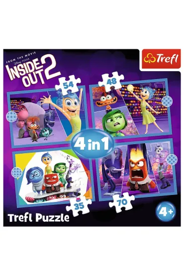 Puzzle 4w1 - W g�owie si� nie mie�ci 2 (35+48+54+70 el.) Trefl