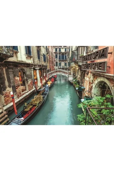 Puzzle 1000 el. Venice Canal Clementoni