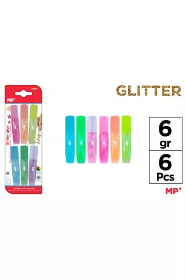 Mp Main Paper Klej brokatowy w p�ynie 6x6g