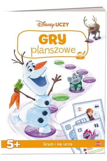 Disney uczy. Kraina Lodu. Gry planszowe