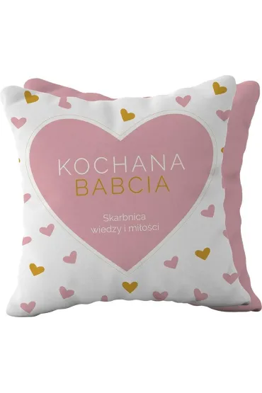 Be-Happy Gifts Poduszka prezentowa z napisem Kochana Babcia