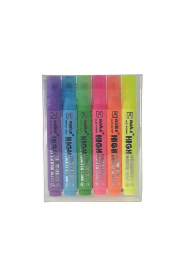 Adar Zakre�lacze fluo 6 szt.