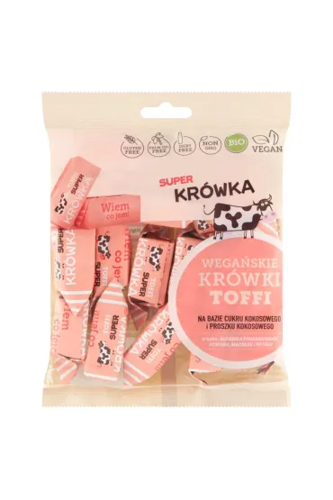 Super Kr�wka Kr�wki bezmleczne o smaku toffi 150 g Bio