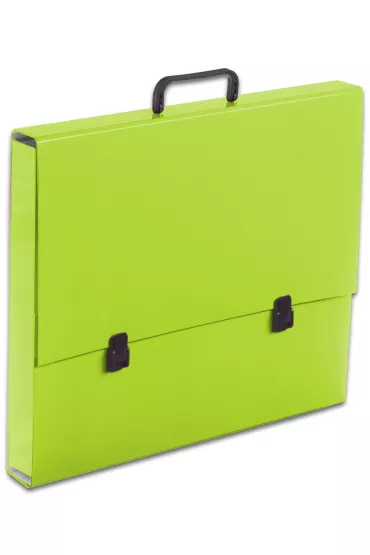 Penmate Teczka z r�czk� A3 w�ska zielona 2 cm