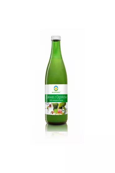 Bio Food Zakwas z og�rk�w 100% ekologiczny kiszony 500 ml Bio