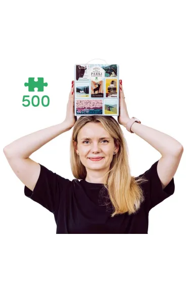 Puzzle Puzzlove CzuCzu 500 el. Polskie Parki narodowe Bright Junior Media