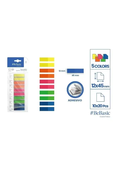 BeBasic Zak�adki indeksuj�ce samoprzylepne