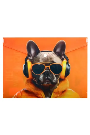 Panta Plast Koperta A4 PP na nap� z nadrukiem Cool Dog
