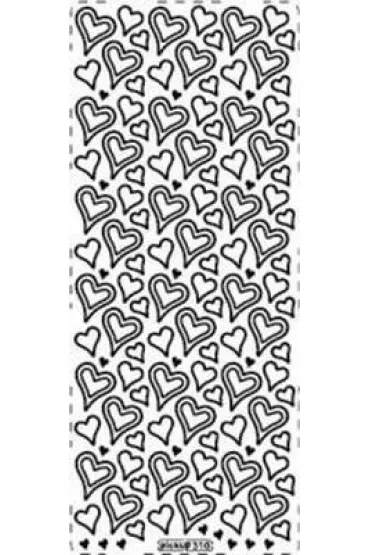 Galeria Hobby Stiker a�urowy 310 z�oty 10x23cm