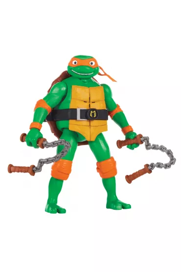 Wojownicze ��wie Ninja. Zmutowany chaos. Michelangelo Deluxe z d�wi�kiem, figurka, 14 cm