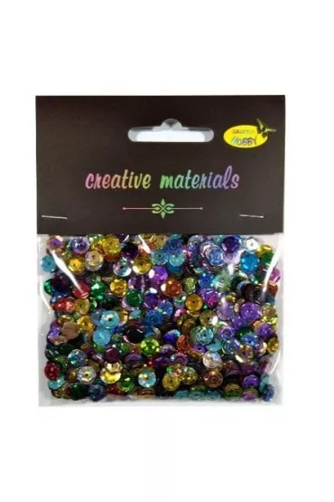 Galeria Hobby Cekiny holograficzne 6mm, 20g