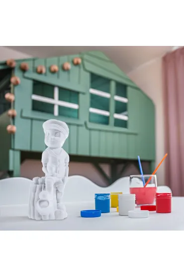 Figurka do pomalowania - Wooden Boy
