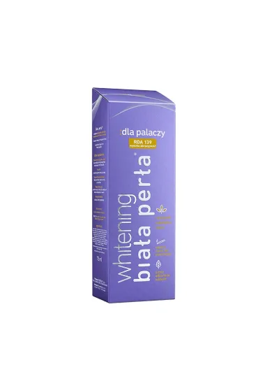 Bia�a Per�a Whiteninig pasta do z�b�w dla palaczy 75 ml
