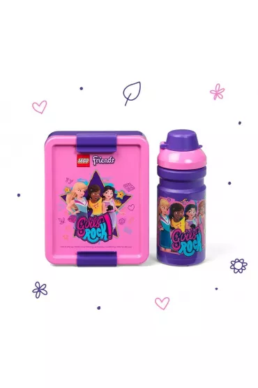 Lunchbox i bidon LEGO Friends