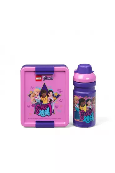 Lunchbox i bidon LEGO Friends