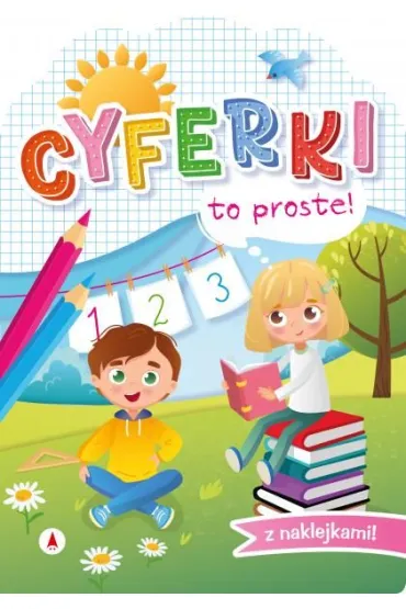 Ksi��ka edu. A4  Naklejki Cyferki. To proste  SKRZAT 077148