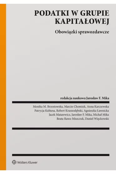 Podatki w grupie kapita�owej. Obowiazki