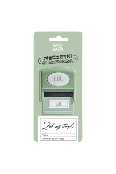 Be-Happy Gifts Piecz�tka z napisem - LOL