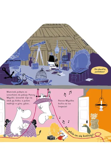 Muminki. W domu Mumink�w. Opowie�� z otwieranymi okienkami - Tove Jansson