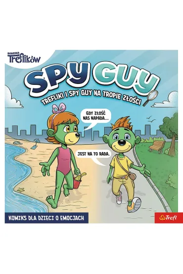 Spy Guy komiks. Na tropie z�o�ci. Trefliki