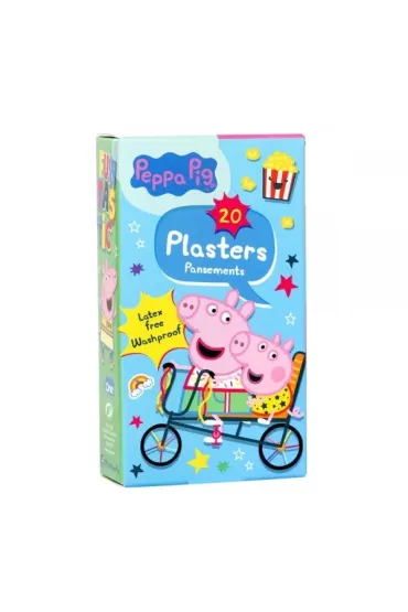 Peppa Pig Plastry dla dzieci Mono 20 szt.