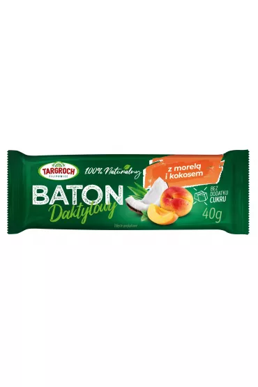 Targroch Baton daktylowy z kokosem i morelami 40 g