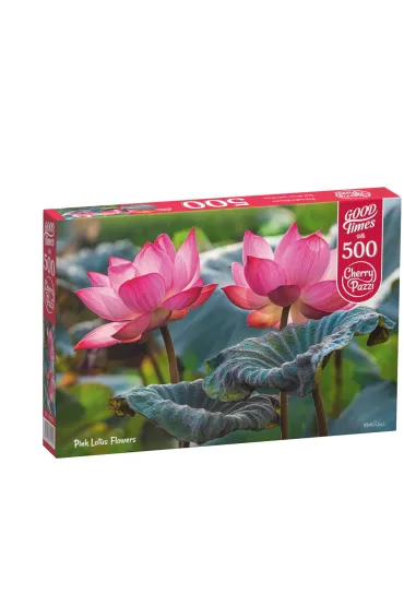 Puzzle 500 el. Pink Lotus Flowers CherryPazzi