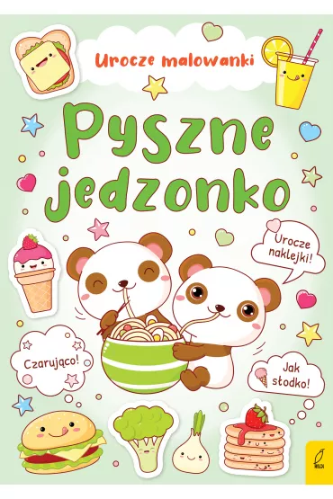 Urocze malowanki. Pyszne jedzonko