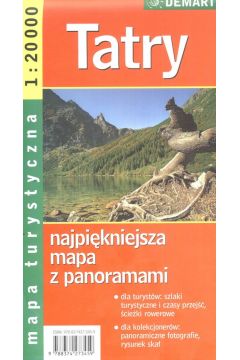 Mapa - Tatry 1:20 000