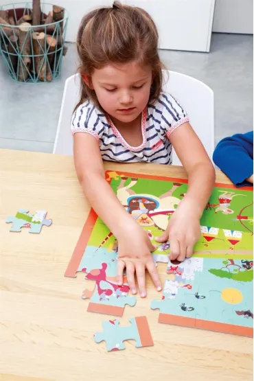 Puzzle 60 el. Rycerz Scratch