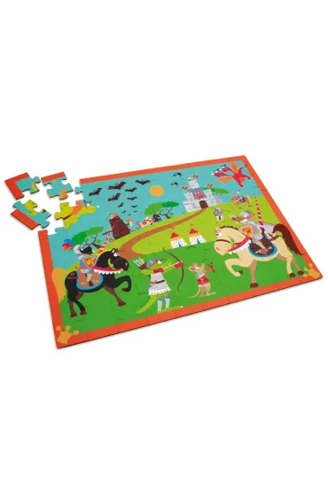 Puzzle 60 el. Rycerz Scratch