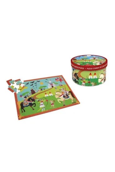 Puzzle 60 el. Rycerz Scratch