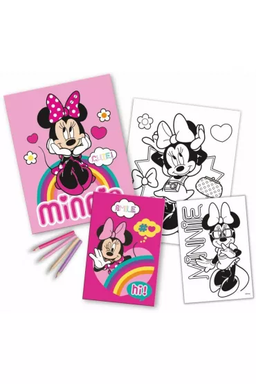 Zestaw do kolorowania Minnie MN30045 KIDS EUROSWAN