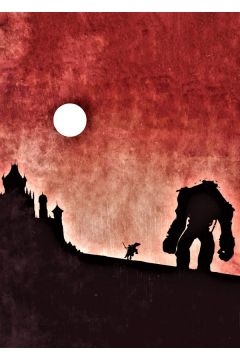 Shadow of the Colossus Vintage Poster - plakat 50x70 cm