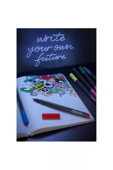 Faber-Castell Cienkopisy podstawowe Grip 5 szt.