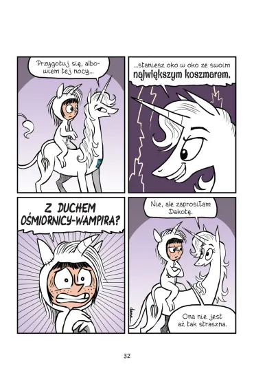 Komiksy s super! Pod znakiem jednoroca. Fibi i jednoroec. Tom 5 - Dana  Simpson