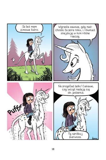 Komiksy s super! Pod znakiem jednoroca. Fibi i jednoroec. Tom 5 - Dana  Simpson