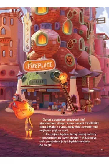 Mi�dzy nami �ywio�ami. Opowie�� filmowa. Disney Pixar - Suzanne Francis