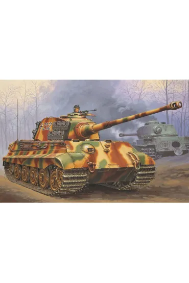 Czo�g Tiger II Ausf. B - zestaw modelarski Cobi