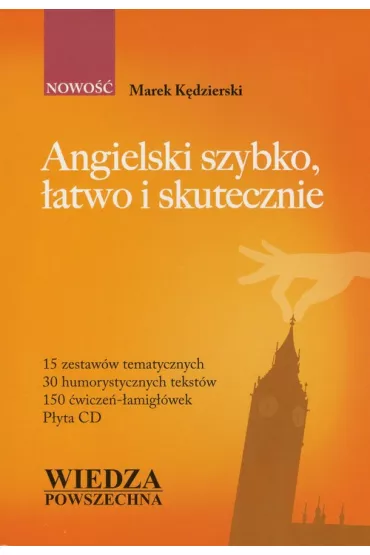 Angielski szybko �atwo i skutecznie + CD - Marek K�dzierski