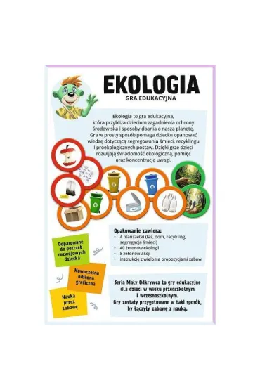 Ma�y odkrywca - Ekologia