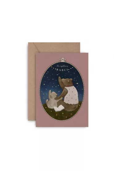 Grupa Kreatywna Kartka dla wyj�tkowej Babci - Grandma Bear