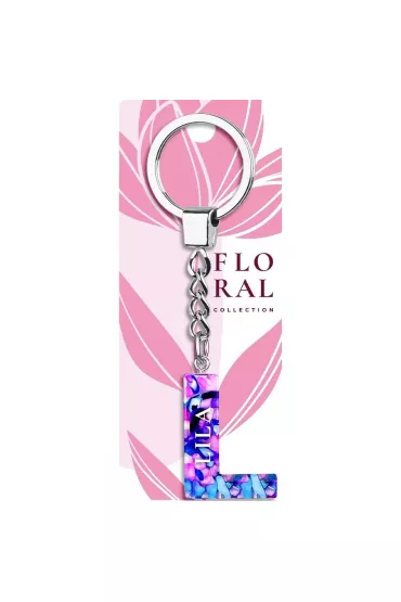 Be-Happy Gifts Brelok Literka Lila