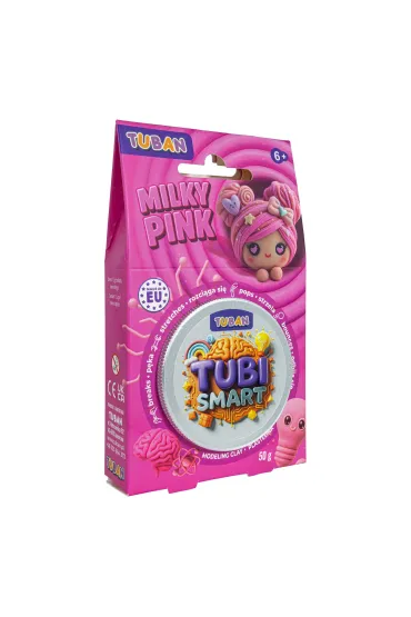 Tuban Tubi Smart, Plastelina - Milky Pink 50g