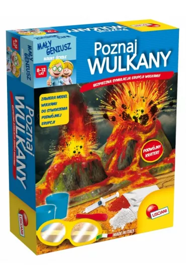 I`m a Genius. Poznaj wulkany Lisciani