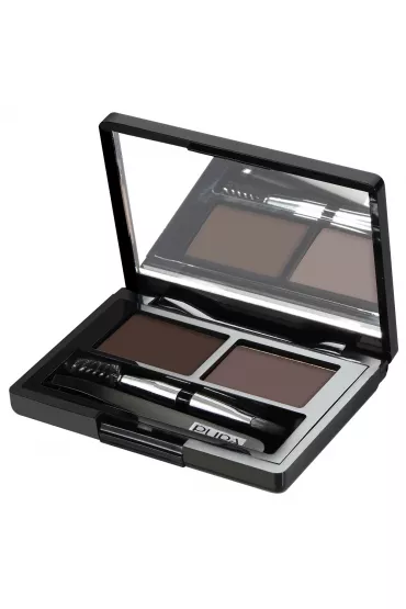 Pupa Eyebrow Design Set zestaw do makijau brwi 003 Dark Brown 1.1 g