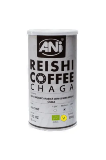 Ani Kawa rozpuszczalna arabica z reishi i chag� 100 g Bio